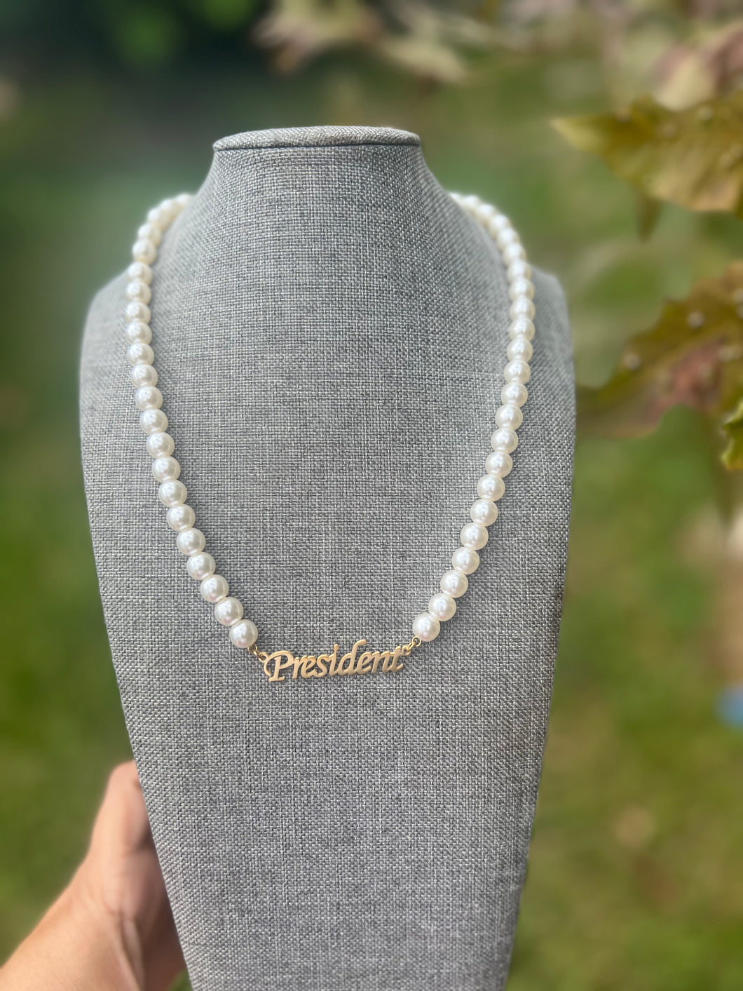 President pearl necklace (preorder)