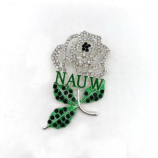 NAUW Rose Brooch