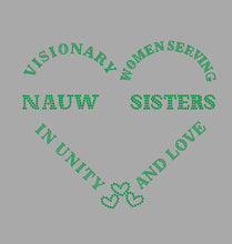 Load image into Gallery viewer, NAUW SISTERS Unity Rhinestone Tee
