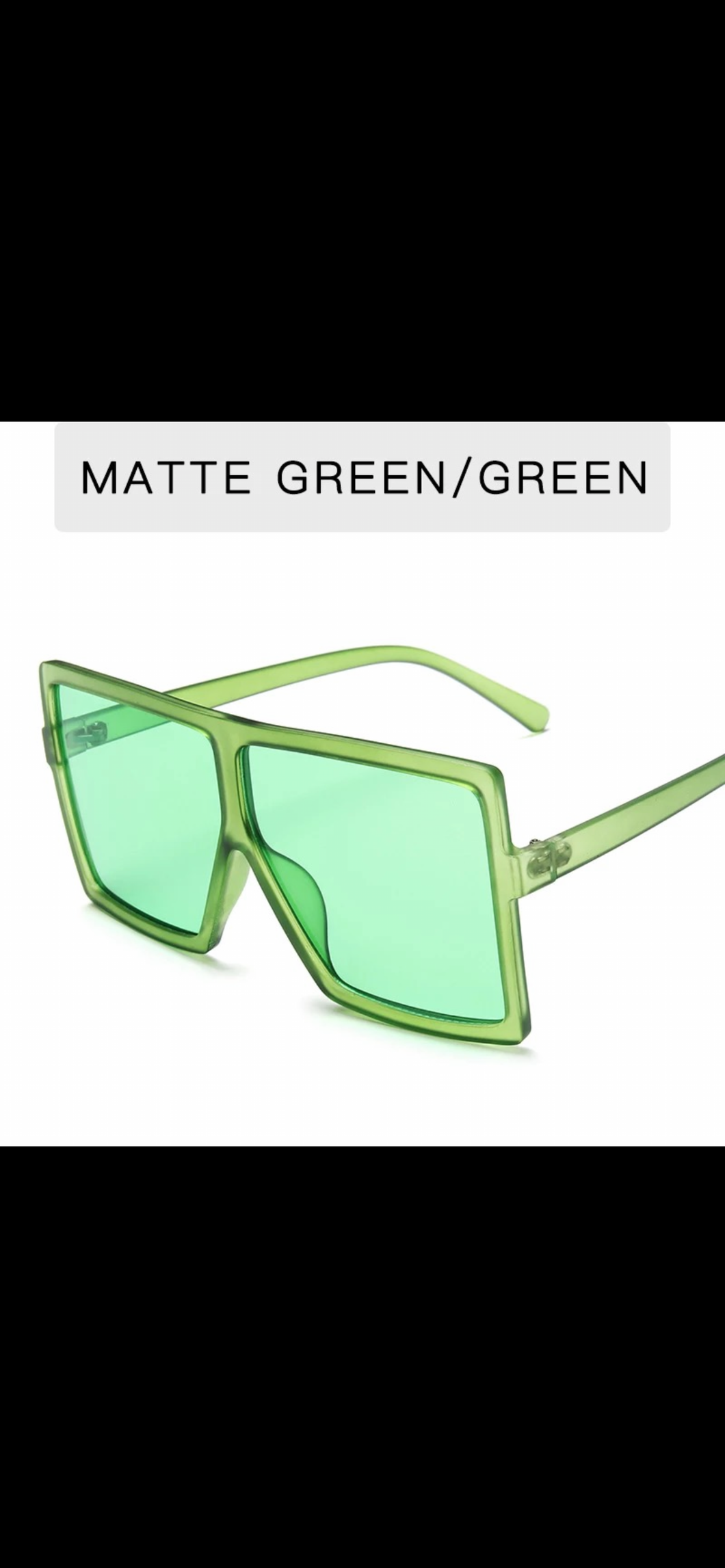 Green sunshades