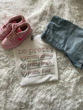Load image into Gallery viewer, Be Pretty Rhinestone Tee
