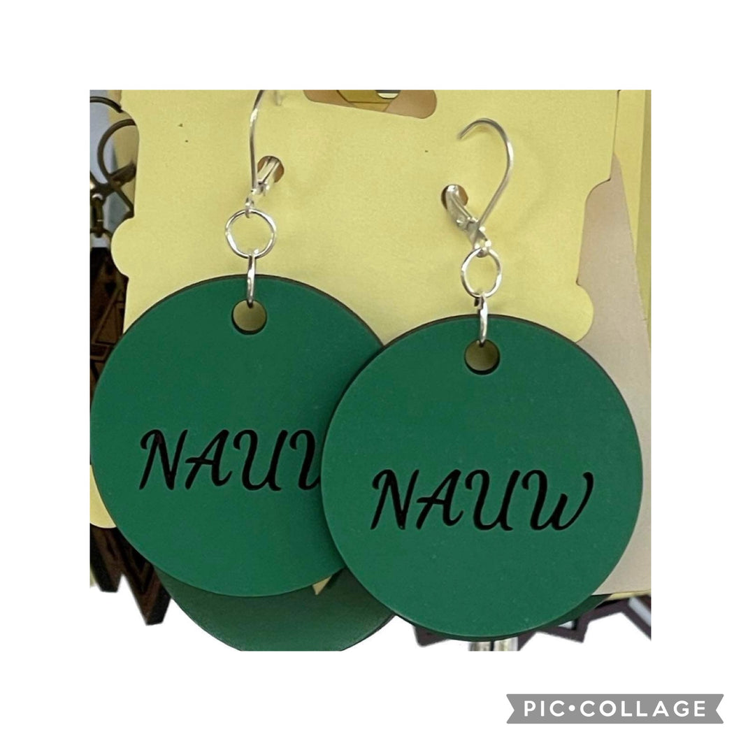 NAUW HANDMADE WOODEN EARRINGS