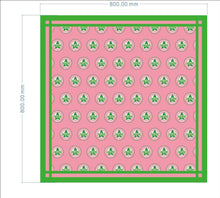 Load image into Gallery viewer, Zeta Psi Omega Silk Scarf (preorder)
